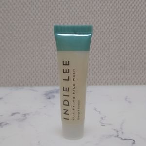 New INDIE LEE Purifying Face Wash Cleanser Mini Travel Size 0.5 fl oz